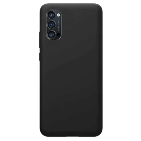 Husa Oppo Reno4 Pro 5G Lemontti Silicon Silky Negru