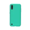 Husa Samsung Galaxy A01 Lemontti Silicon Silky Turcoaz
