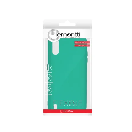 Husa Samsung Galaxy A01 Lemontti Silicon Silky Turcoaz