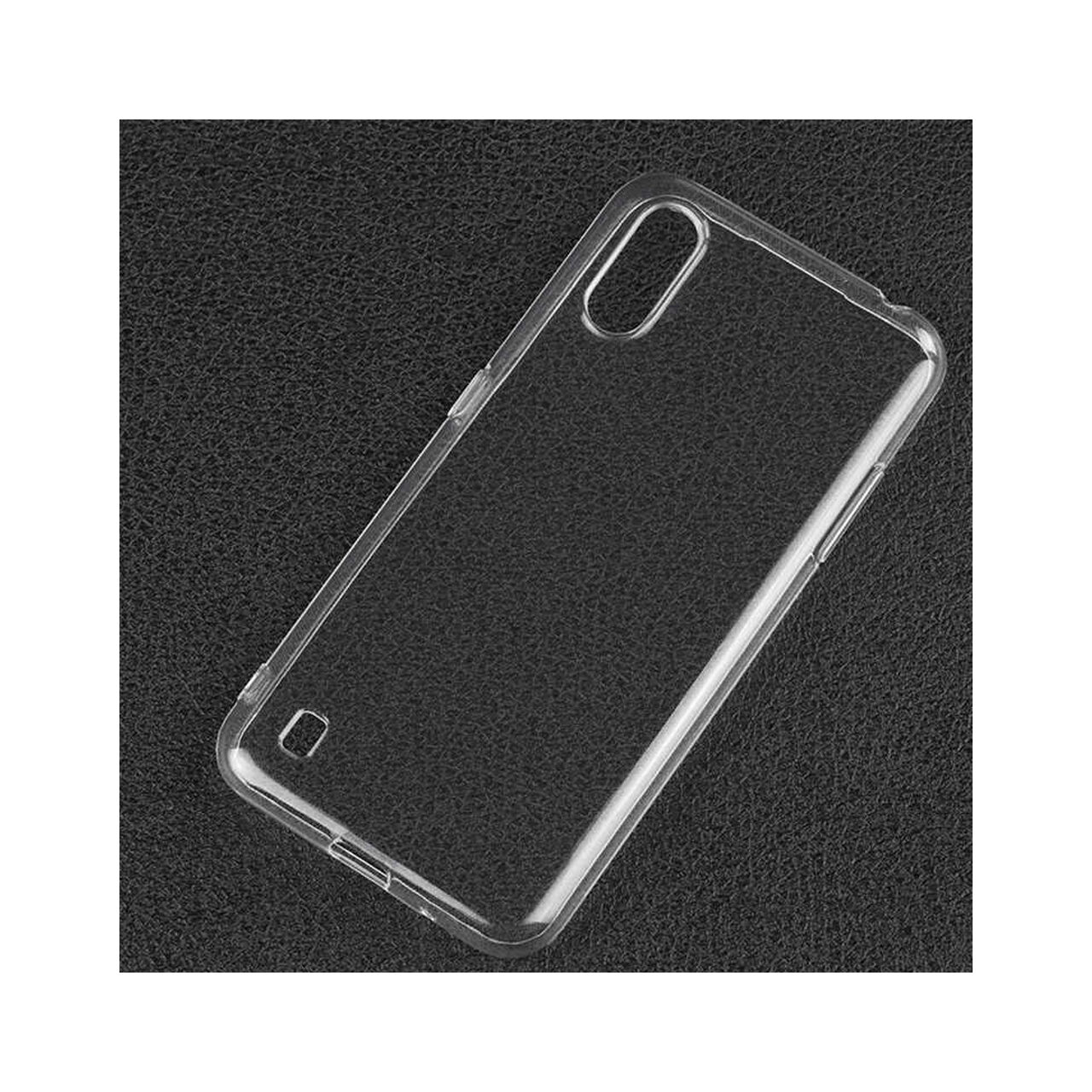 Husa Samsung Galaxy A01 Lemontti Silicon Transparent thumb
