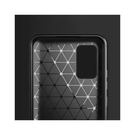 Husa Samsung Galaxy A02s Lemontti Carbon Case Flexible Negru