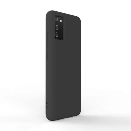 Husa Samsung Galaxy A02s Lemontti Silicon Soft Slim Black