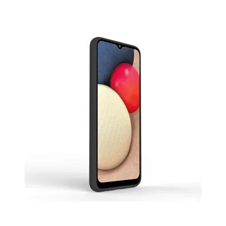 Husa Samsung Galaxy A02s Lemontti Silicon Soft Slim Black