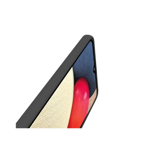 Husa Samsung Galaxy A02s Lemontti Silicon Soft Slim Black