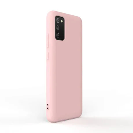 Husa Samsung Galaxy A02s Lemontti Silicon Soft Slim Pink Sand