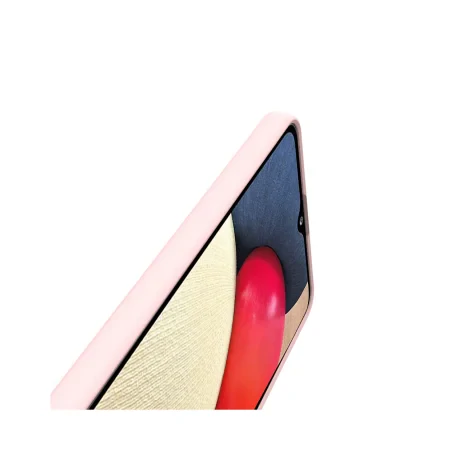 Husa Samsung Galaxy A02s Lemontti Silicon Soft Slim Pink Sand