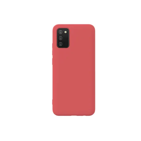 Husa Samsung Galaxy A02s Lemontti Silicon Soft Slim Santa Red