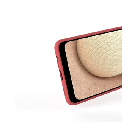 Husa Samsung Galaxy A02s Lemontti Silicon Soft Slim Santa Red