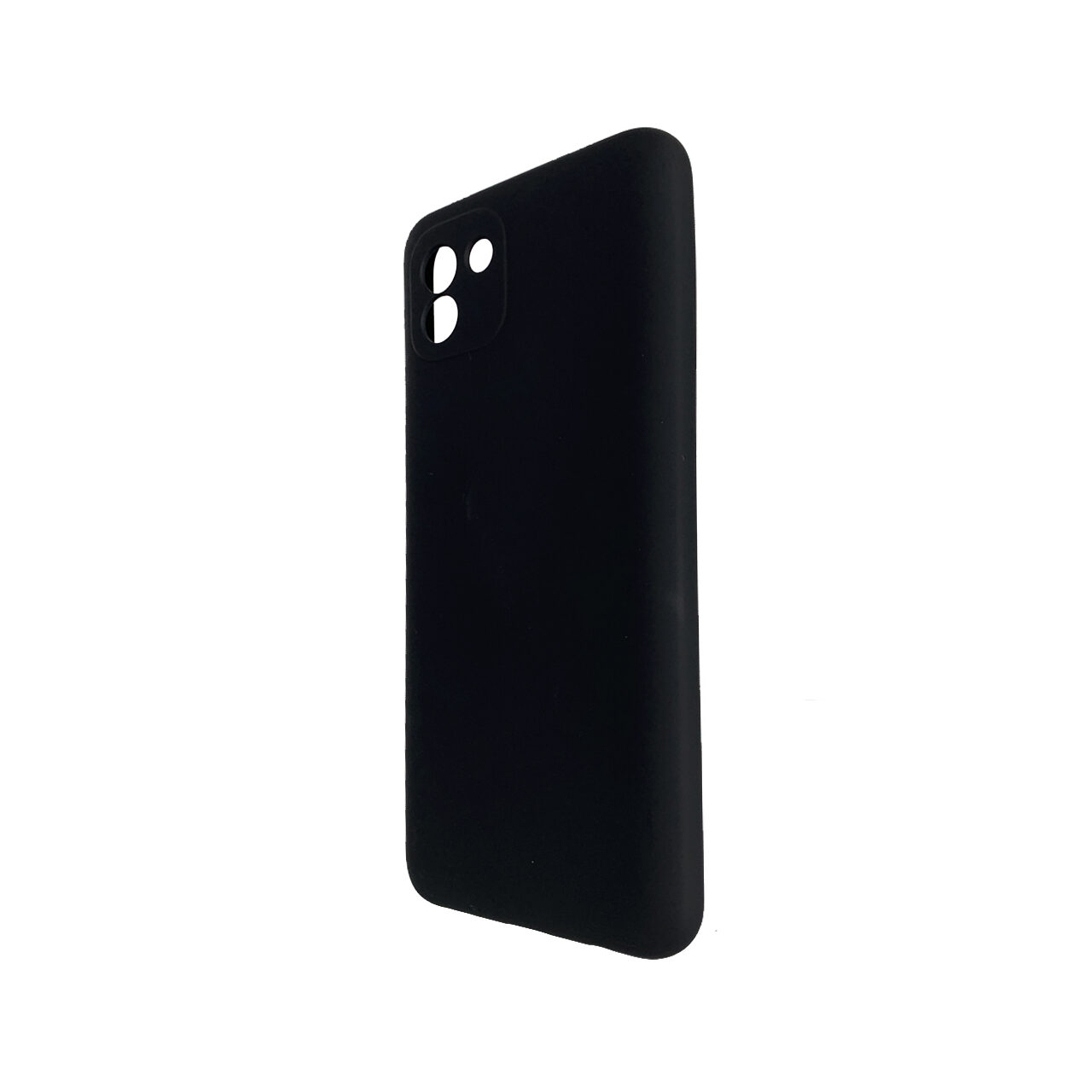 Husa Samsung Galaxy A03 Lemontti Silicon Soft Slim Black thumb