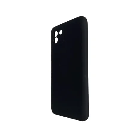 Husa Samsung Galaxy A03 Lemontti Silicon Soft Slim Black