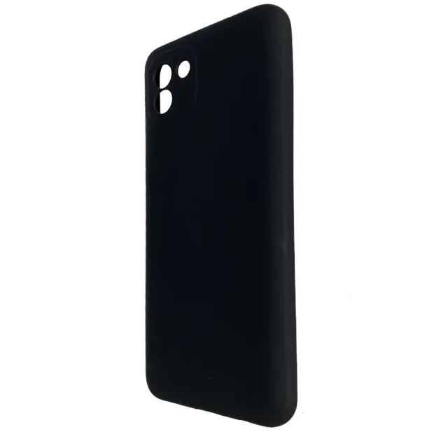 Husa Samsung Galaxy A03 Lemontti Silicon Soft Slim Black