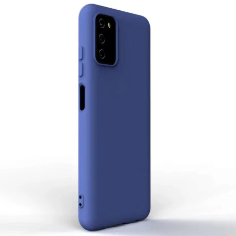 Husa Samsung Galaxy A03s Lemontti Silicon Soft Slim Dark Blue