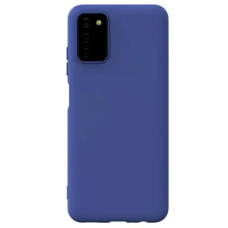 Husa Samsung Galaxy A03s Lemontti Silicon Soft Slim Dark Blue