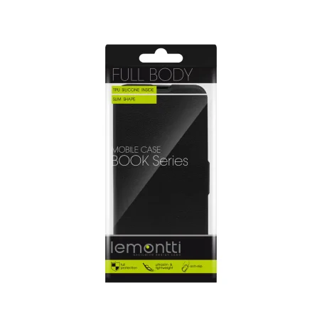Husa Samsung Galaxy A10 Lemontti Book Elegant Negru