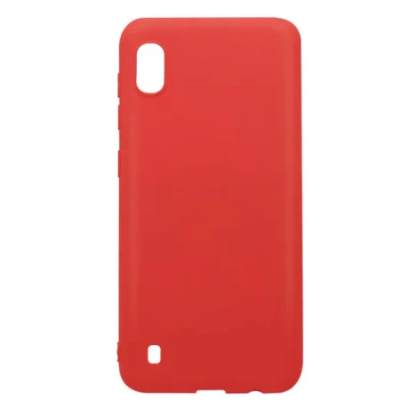 Husa Samsung Galaxy A10 Lemontti Silicon Silky Rosu