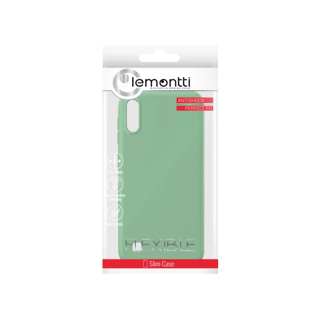 Husa Samsung Galaxy A10 Lemontti Silicon Soft Slim Green