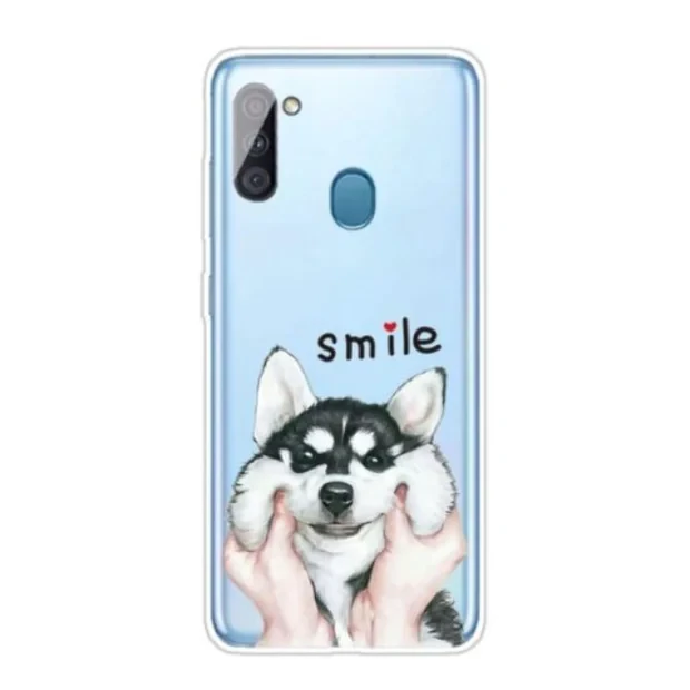 Husa Samsung Galaxy A11 Lemontti Pattern Highly Pinch Dog