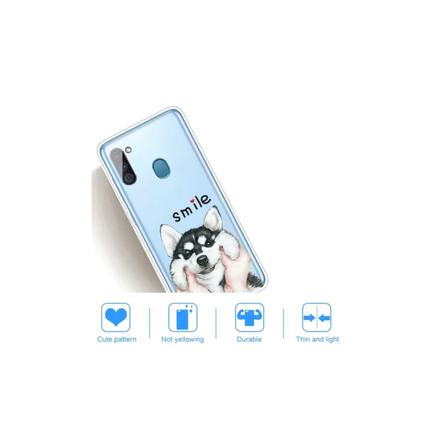 Husa Samsung Galaxy A11 Lemontti Pattern Highly Pinch Dog