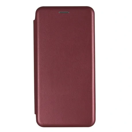 Husa Samsung Galaxy A12 Lemontti Book Elegant Wine