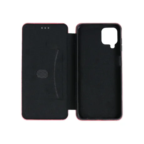 Husa Samsung Galaxy A12 Lemontti Book Elegant Wine