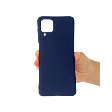 Husa Samsung Galaxy A12 Lemontti Silicon Silky Navy