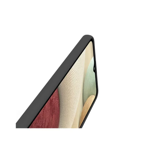 Husa Samsung Galaxy A12 Lemontti Silicon Soft Slim Black