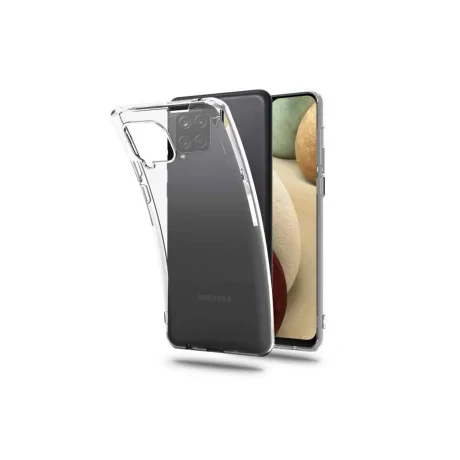 Husa Samsung Galaxy A12 Lemontti Silicon Transparent