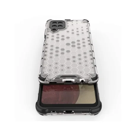 Husa Samsung Galaxy A12 / M12 Lemontti Honeycomb Armor Negru