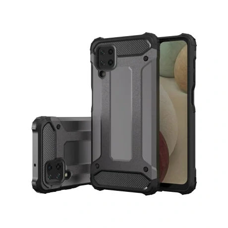Husa Samsung Galaxy A12 / M12 Lemontti Hybrid Armor Albastru