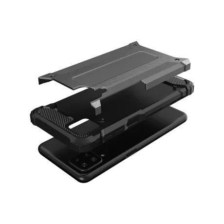 Husa Samsung Galaxy A12 / M12 Lemontti Hybrid Armor Albastru