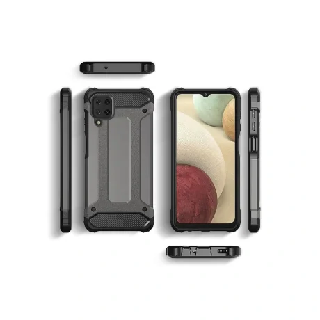 Husa Samsung Galaxy A12 / M12 Lemontti Hybrid Armor Albastru