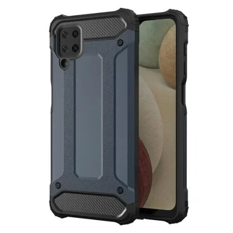 Husa Samsung Galaxy A12 / M12 Lemontti Hybrid Armor Albastru