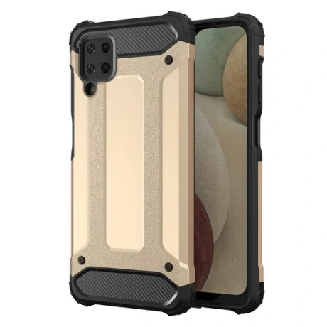 Husa Samsung Galaxy A12 / M12 Lemontti Hybrid Armor Auriu