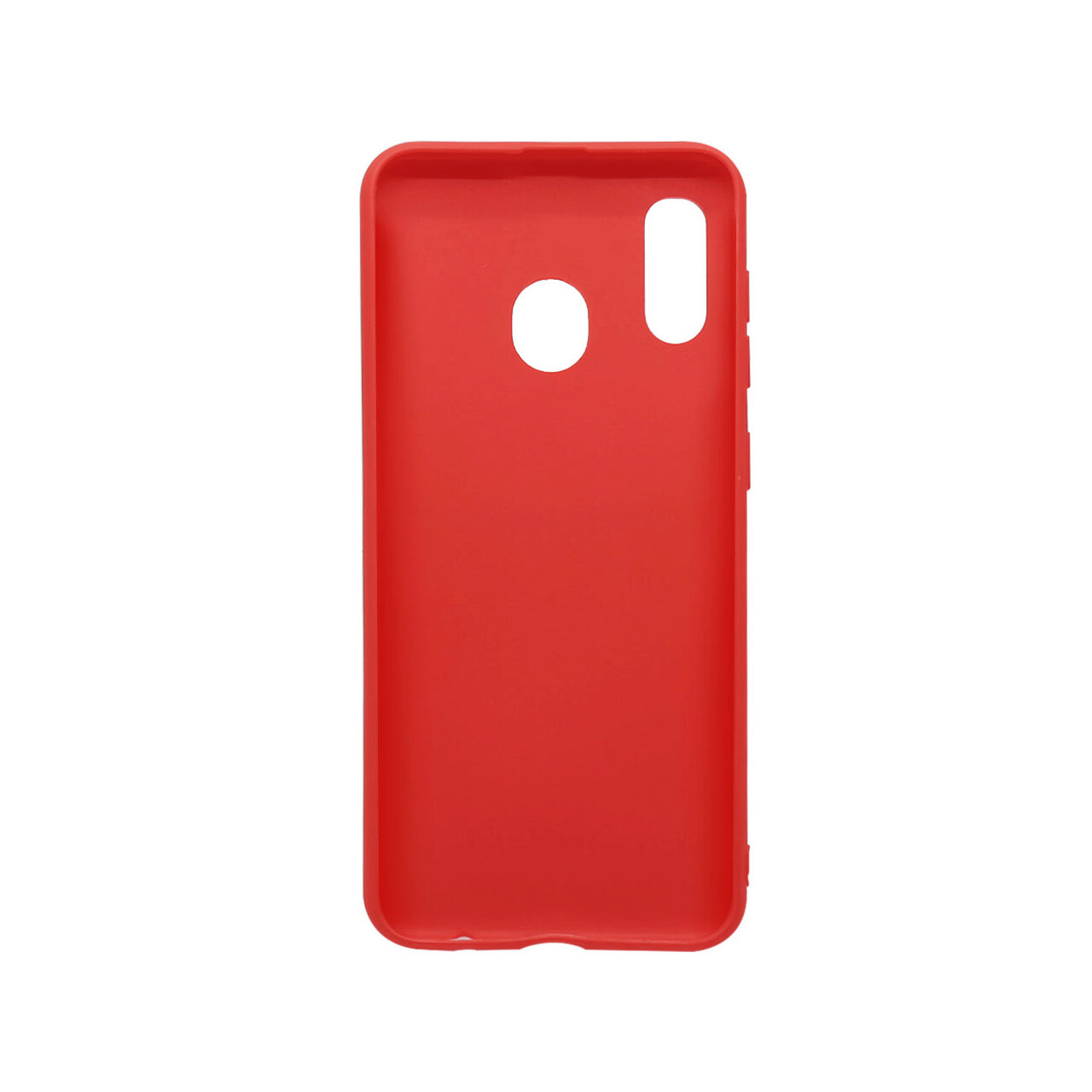 Husa Samsung Galaxy A20 / A30 Lemontti Silicon Silky Rosu thumb