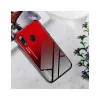 Husa Samsung Galaxy A20e Lemontti Glass Case Black Red