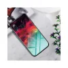 Husa Samsung Galaxy A20e Lemontti Glass Case Colorful Nebula