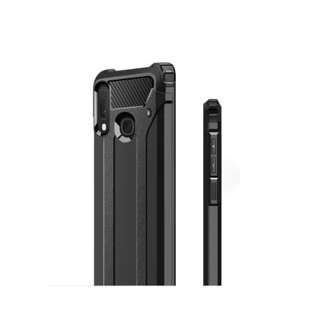 Husa Samsung Galaxy A20e Lemontti Hybrid Armor Negru
