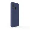 Husa Samsung Galaxy A20e Lemontti Liquid Silicon Dark Blue