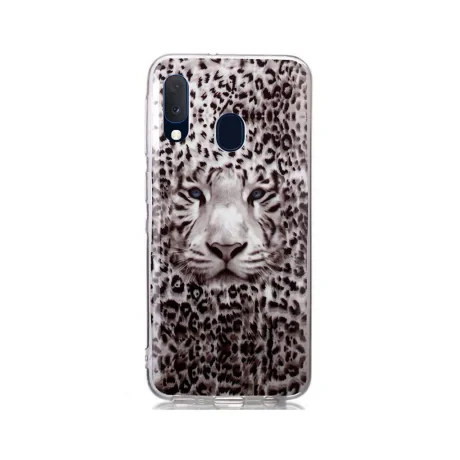 Husa Samsung Galaxy A20e Lemontti Luminous Leopard Tiger