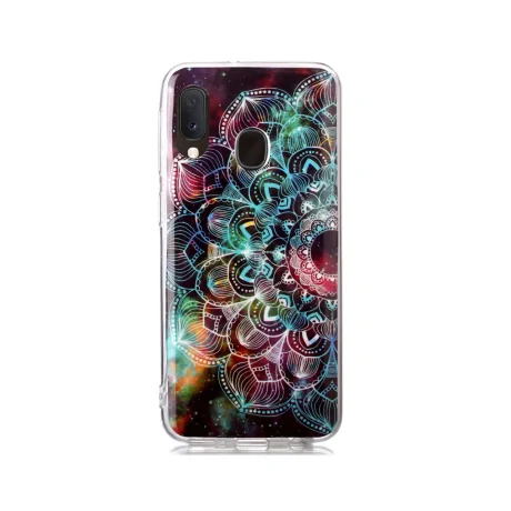 Husa Samsung Galaxy A20e Lemontti Luminous Mandala Flower