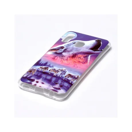 Husa Samsung Galaxy A20e Lemontti Luminous Seven Wolves