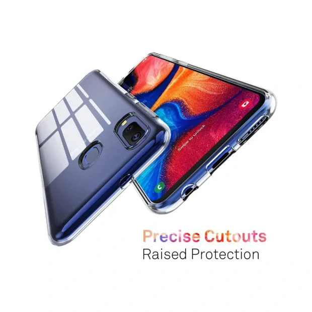 Husa Samsung Galaxy A20e Lemontti Silicon Transparent