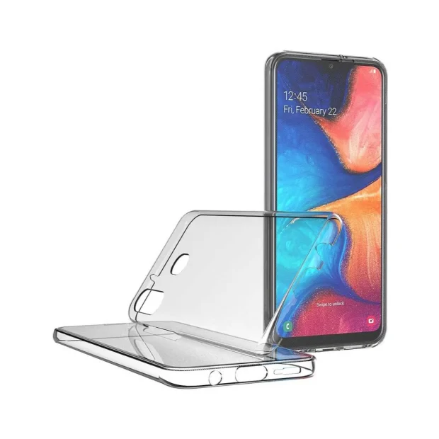 Husa Samsung Galaxy A20e Lemontti Silicon Transparent