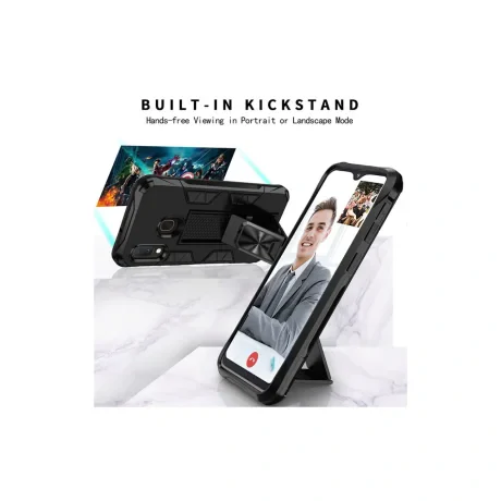 Husa Samsung Galaxy A20e Lemontti Soldier Armor Red