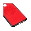 Husa Samsung Galaxy A20s Lemontti Rose Mandala Pattern Red