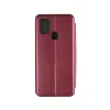Husa Samsung Galaxy A21s Lemontti Book Elegant Wine