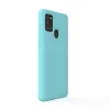 Husa Samsung Galaxy A21s Lemontti Liquid Silicon Tiffany Blue