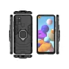 Husa Samsung Galaxy A21s Lemontti Ring Armor Kickstand Negru