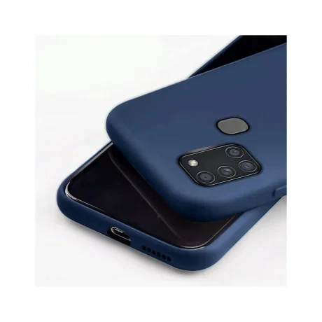 Husa Samsung Galaxy A21s Lemontti Silicon Albastru