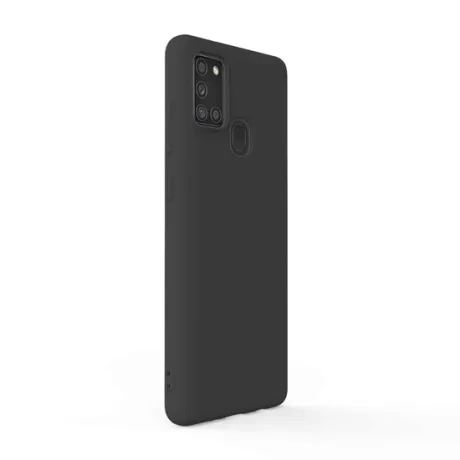 Husa Samsung Galaxy A21s Lemontti Silicon Soft Slim Black